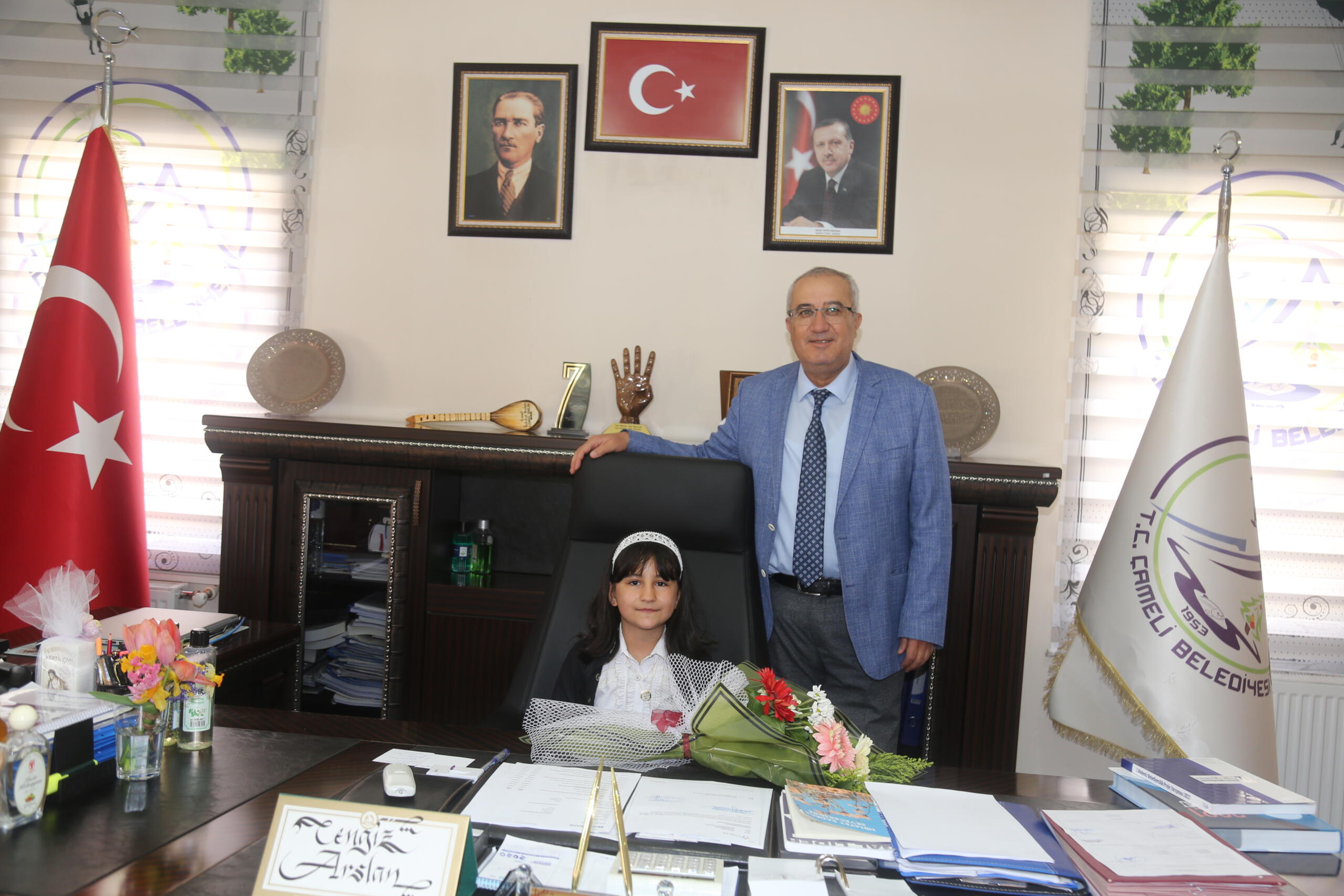Çameli Belediye Başkanı Cengiz Arslan 23 Nisan Ulusal Egemenlik ve