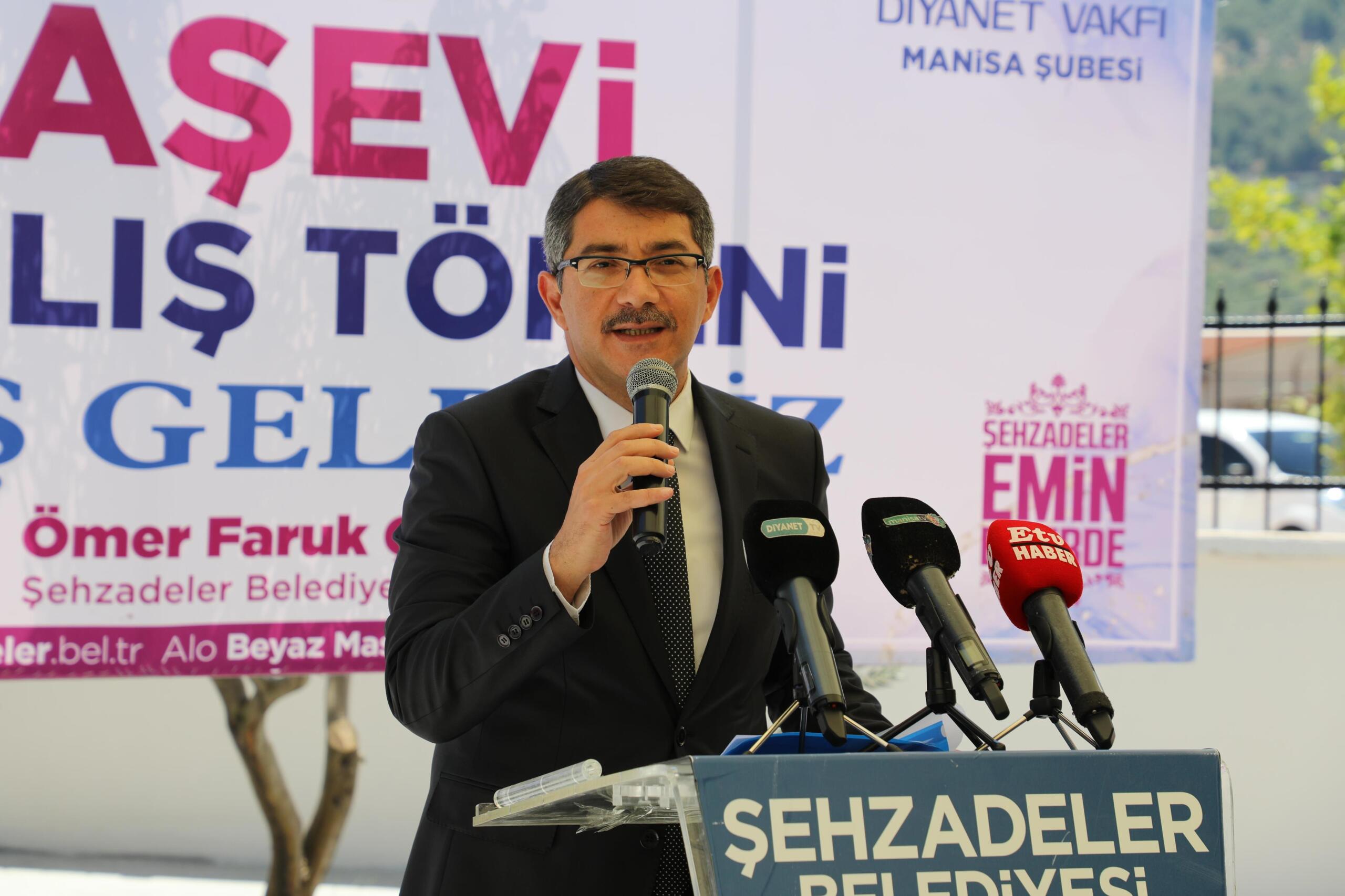 Şehzadeler Belediyesi ile Türkiye Diyanet Vakfı Manisa Şubesi işbirliğiyle hayata