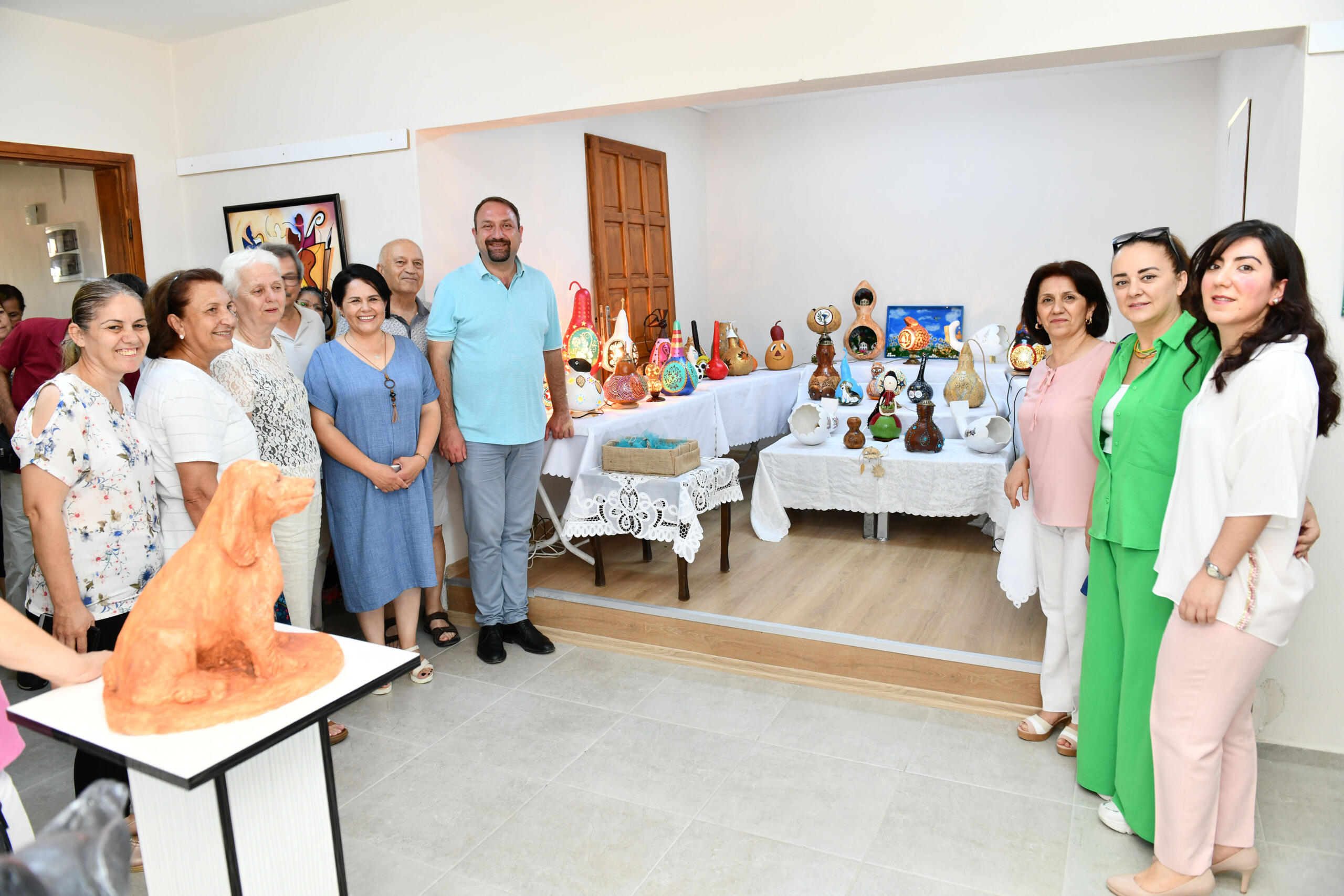 Çiğli Sanat Sergisi Kaklıç’ta Kapılarını Açtı Kaklıç Sanat Akademisi’nin İlk
