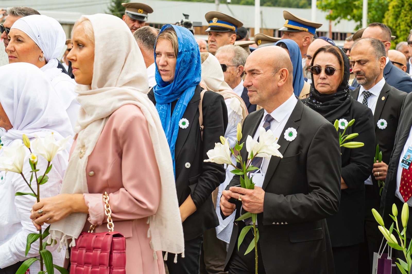 Srebrenitsa Soykırımı’nın 27’nci yıldönümünde İzmir Büyükşehir Belediye Başkanı Tunç Soyer