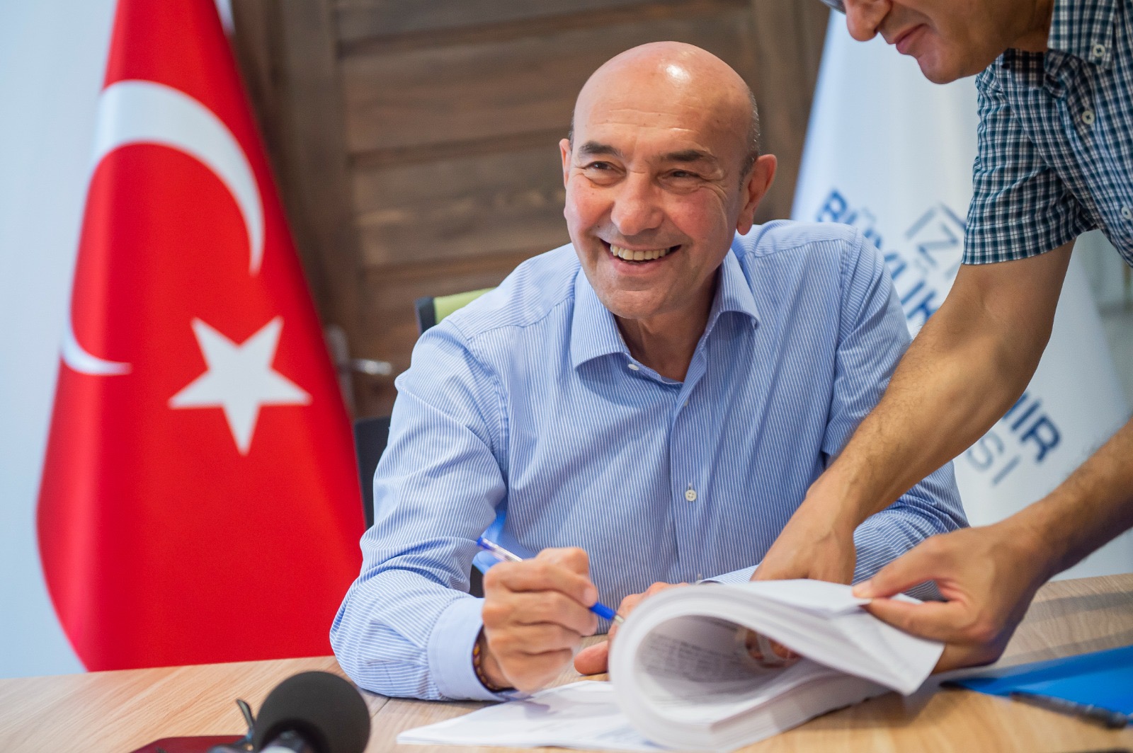 İzmir Büyükşehir Belediye Başkanı Tunç Soyer, Gaziemir Aktepe Emrez Kentsel