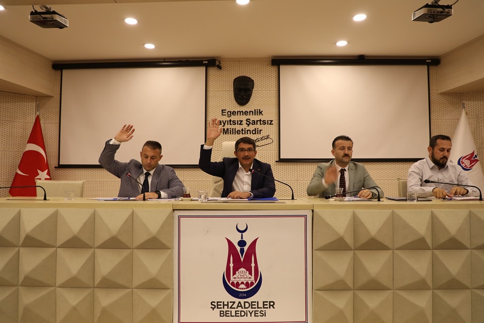 Şehzadeler Belediyesi Ağustos Ayı Meclis Toplantısı Şehzadeler Belediye Başkanı Ömer