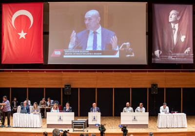 İzmir Büyükşehir Belediye Başkanı Tunç Soyer bu yıl 100’üncü yılı