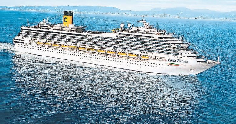 Costa Fortuna gemisi, 2023 yılında İzmir Limanı’na yaptığı 14 rezervasyonu iptal etti.