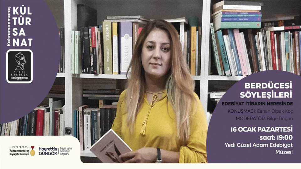 Büyükşehir Belediyesi tarafından düzenlenen Berdücesi Söyleşileri’nin bu ayki konuğu Akademisyen