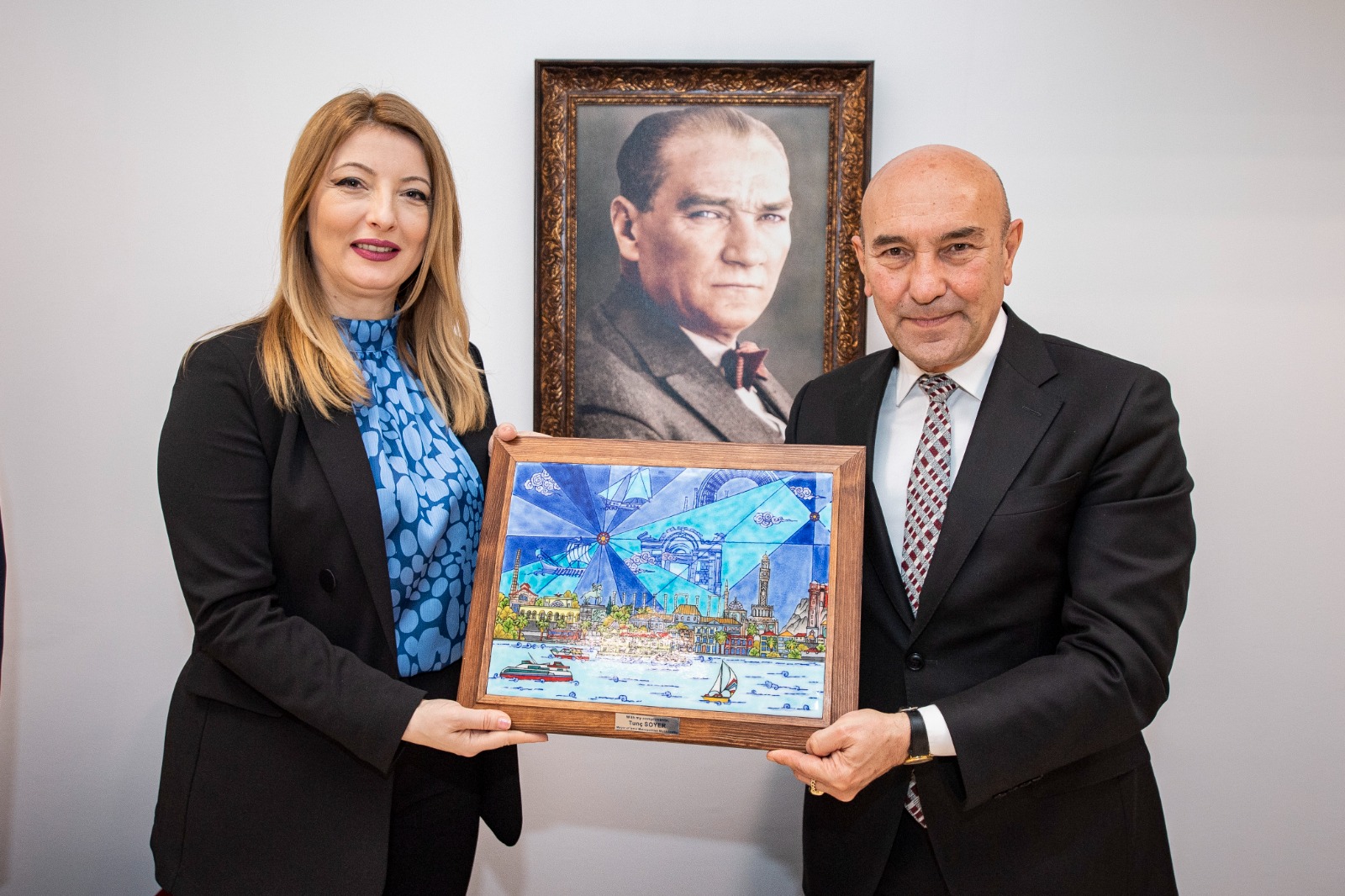 İzmir Büyükşehir Belediyesi ile Kuzey Makedonya’nın Üsküp kenti arasında “kardeş