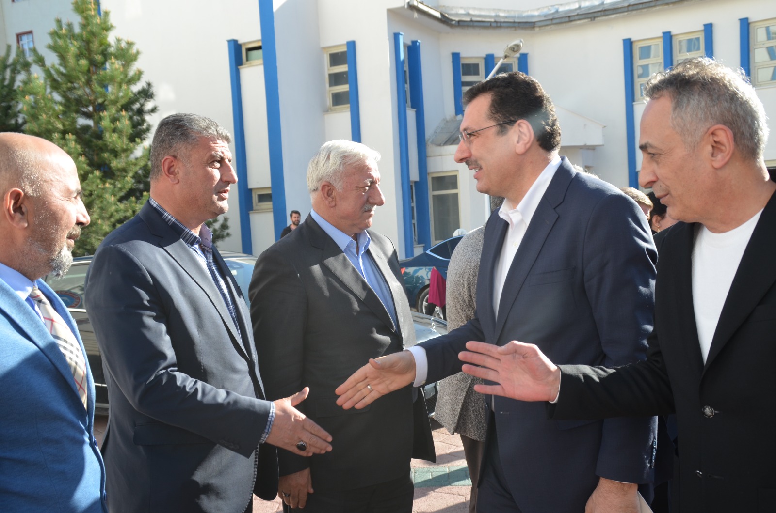 Ulaştırma Eski Bakanı Ahmet Arslan ve Seçim İşleri Başkanı ve