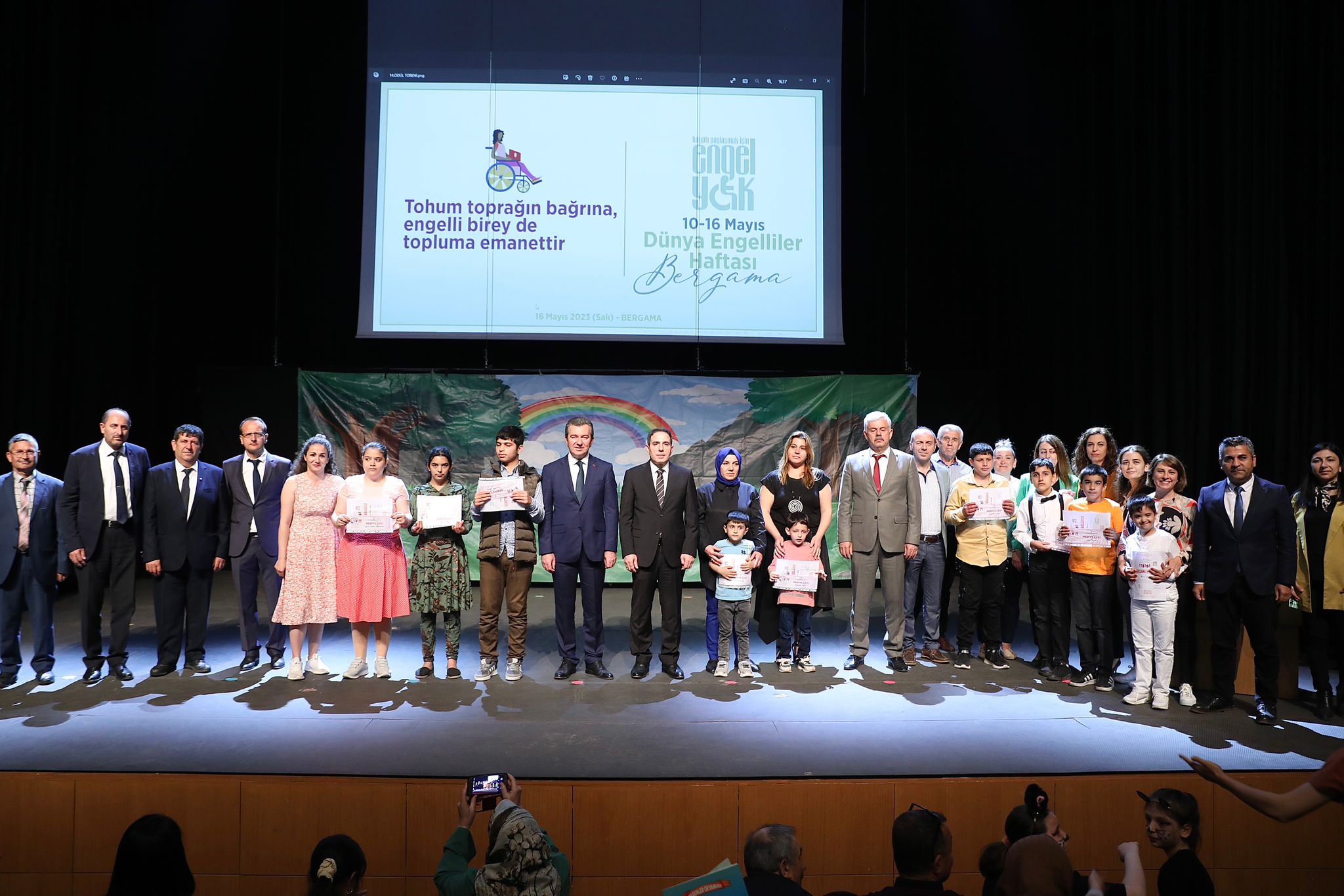 10-16 Mayıs Engelliler Haftası nedeniyle Bergama’da tüm engelli ve ailelerinin