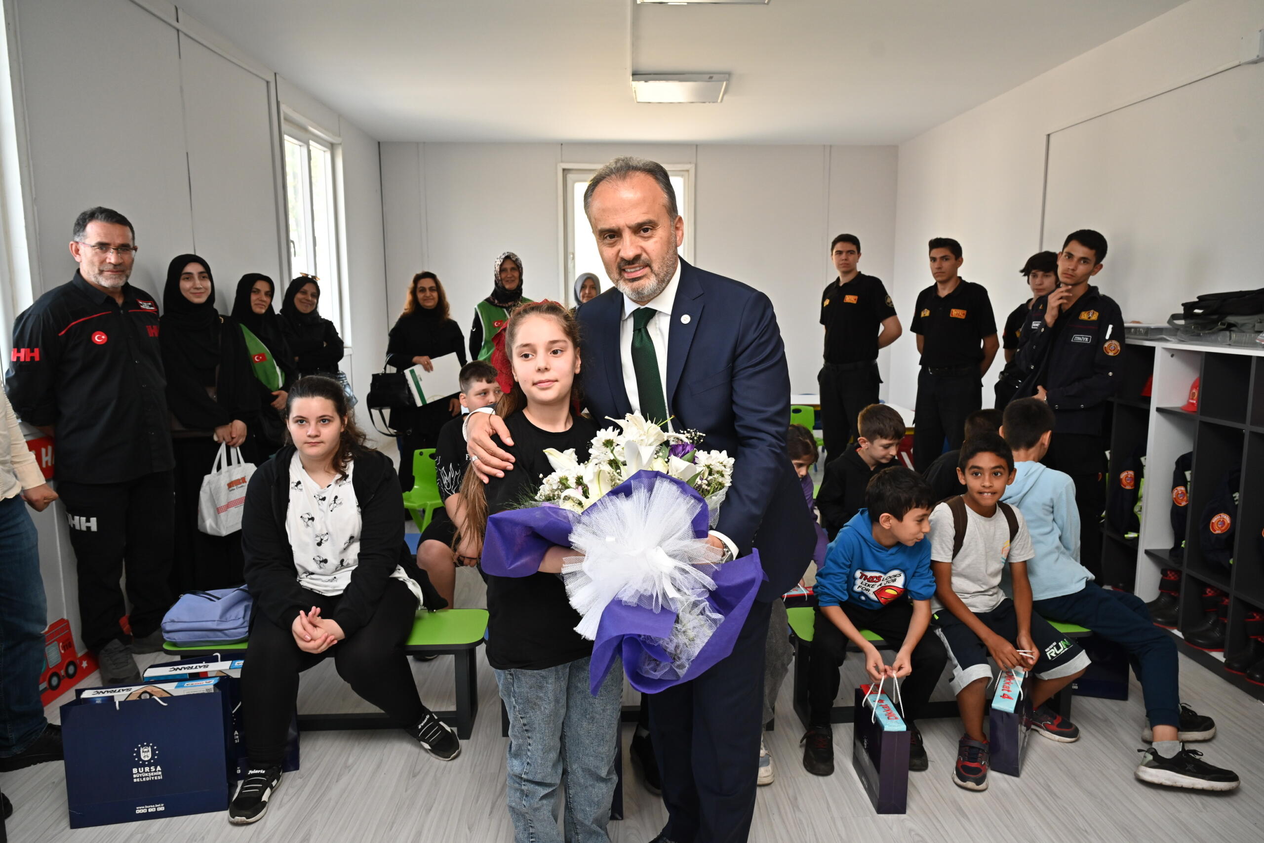  Bursa Büyükşehir Belediye Başkanı Alinur Aktaş, itfaiye teşkilatı 309’uncu kuruluş