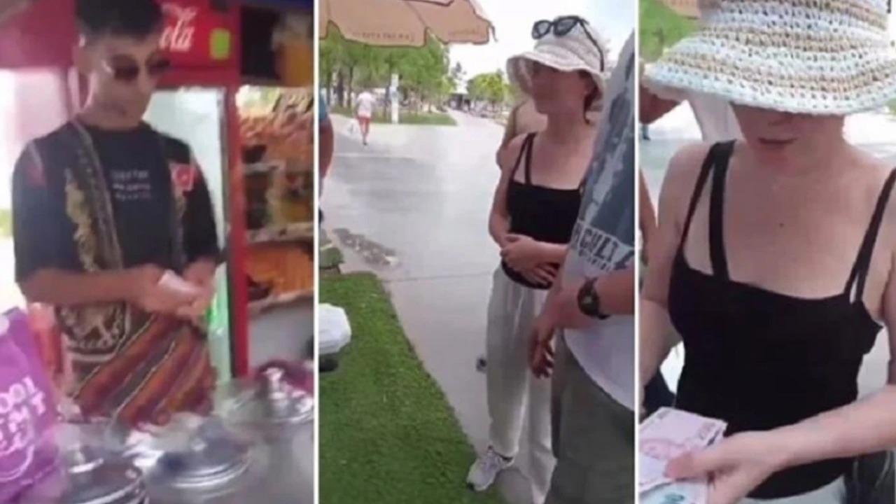 Antalya'da turistlerden 2 bardak nar suyu için 1200 lira alınan