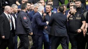 Fenerbahçe Başkanı Ali Koç, sarı lacivertli takımın Galatasaray ile deplasmanda