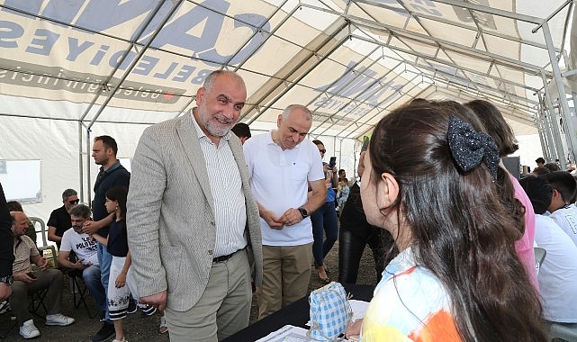 Canik Özdemir Bayraktar Keşif Kampüsü’nde düzenlenen Veli-Çocuk Etkinlikleri renkli görüntülere