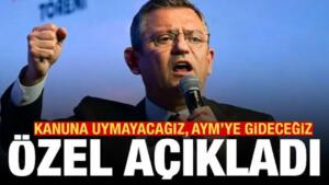 CHP Genel Başkanı Özgür Özel, sahipsiz hayvanlara yönelik düzenlemeler içeren