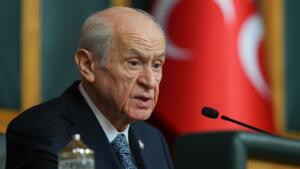 MHP Genel Başkanı Devlet Bahçeli, UEFA'nın Merih Demiral'a verdiği cezayı