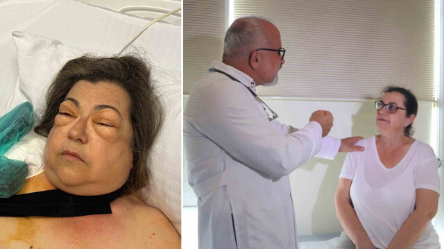 İzmir'de, hastanede tedavi gören emekli bir öğretmenin ani mide bulantısı