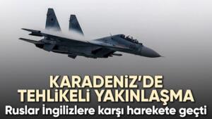 Rusya, Karadeniz üzerinde İngiltere'ye ait iki Eurofighter Typhoon savaş uçağı