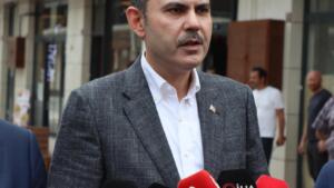Bakan Murat Kurum, "En önemlisi doğa ve koruma projesi olarak