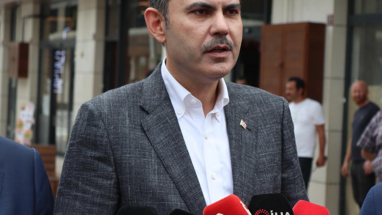 Bakan Murat Kurum, "En önemlisi doğa ve koruma projesi olarak