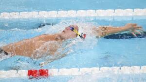Paris 2024 Olimpiyat Oyunları'nda milli yüzücümüz Berke Saka, erkekler 100m