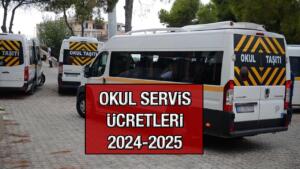 Okul servis ücretlerinin 2024 yılının Temmuz ayında ne kadar olduğu