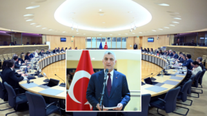 Ticaret Bakanı Ömer Bolat, Brüksel'de düzenlenen ilk Türkiye-AB Yüksek Düzeyli