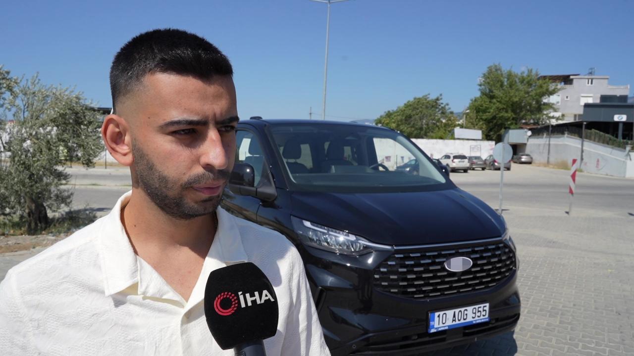 Balıkesir'in Edremit ilçesinde yaşayan Furkan Arslan, bayiden 2024 model sıfır