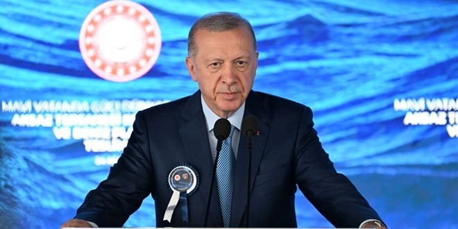 Cumhurbaşkanı Recep Tayyip Erdoğan, "Topraklarımızda huzur içinde yaşamak için hem