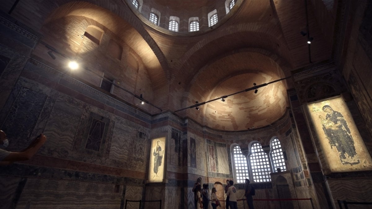 Kariye Camisi'nde yoğun ilgiden dolayı, "Koruma Amaçlı Ziyaretçi Yönetim Planı"