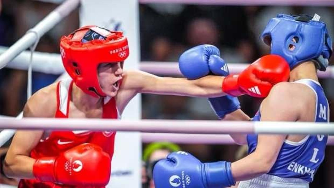 SON DAKİKA: Milli boksörümüz Hatice Akbaş, kadınlar 54kg çeyrek finalinde