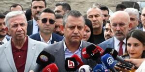 Cumhuriyet Halk Partisi Genel Başkanı Özgür Özel, İstanbul Vaniköy'deki izinsiz