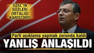 CHP Genel Başkanı Özgür Özel'in parti logosuyla ilgili sözleri sosyal