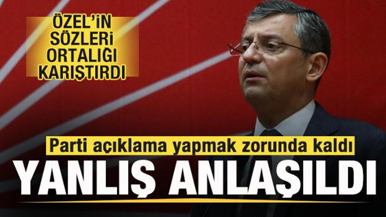 CHP Genel Başkanı Özgür Özel'in parti logosuyla ilgili sözleri sosyal