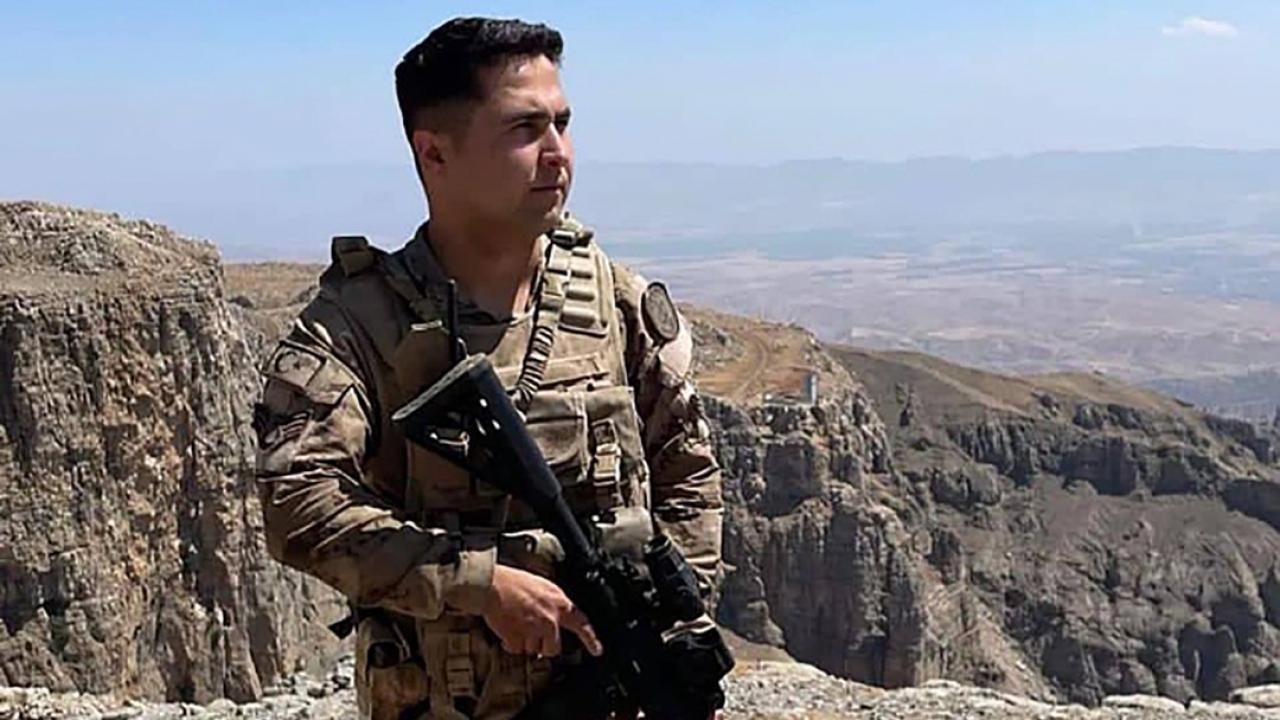 Şırnak'a 1 ay önce atanan Jandarma Astsubay Kıdemli Çavuş Muhammet