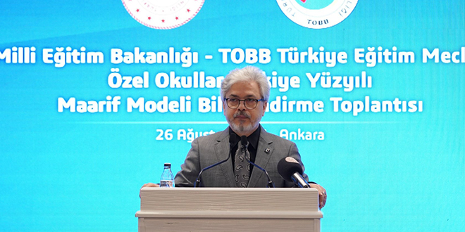 Milli Eğitim Bakan Yardımcısı Ömer Faruk Yelkenci, Türkiye Yüzyılı Maarif
