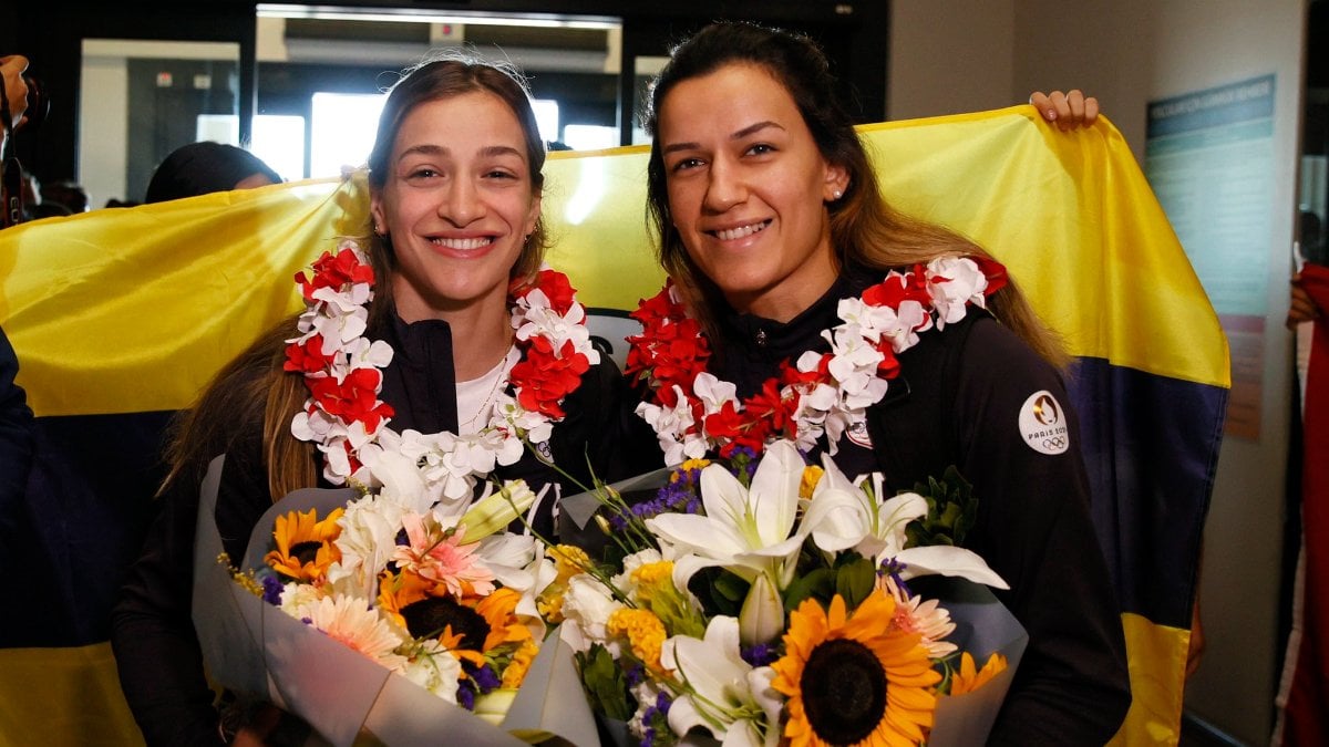 Paris 2024 Olimpiyat Oyunları'nda mücadele eden milli sporcular, yurda döndü.