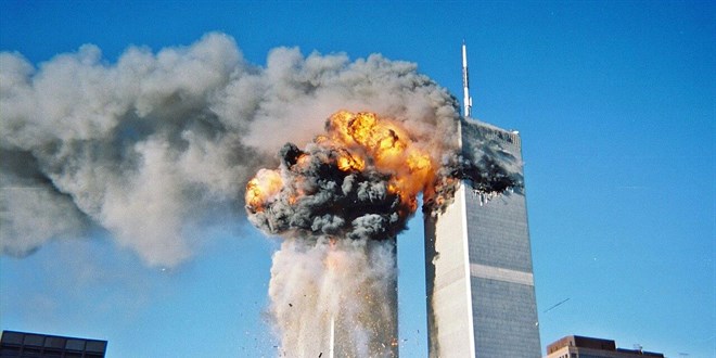 11 Eylül 2001 Salı günü, Amerikan yolcu uçaklarını kaçıran saldırganlar,
