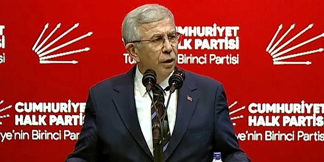 Tüzük Kurultay'ında konuşan Mansur Yavaş, "Ben de Ekrem Başkanımın güzel