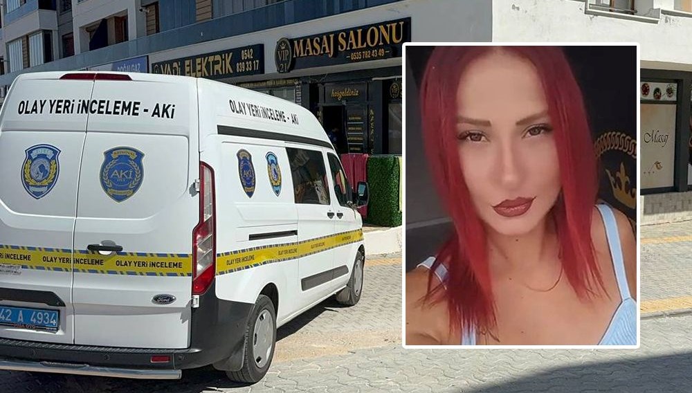 Konya’da Elif Ceren Arslan isimli kadın, çalıştığı masaj salonunda bıçaklanarak