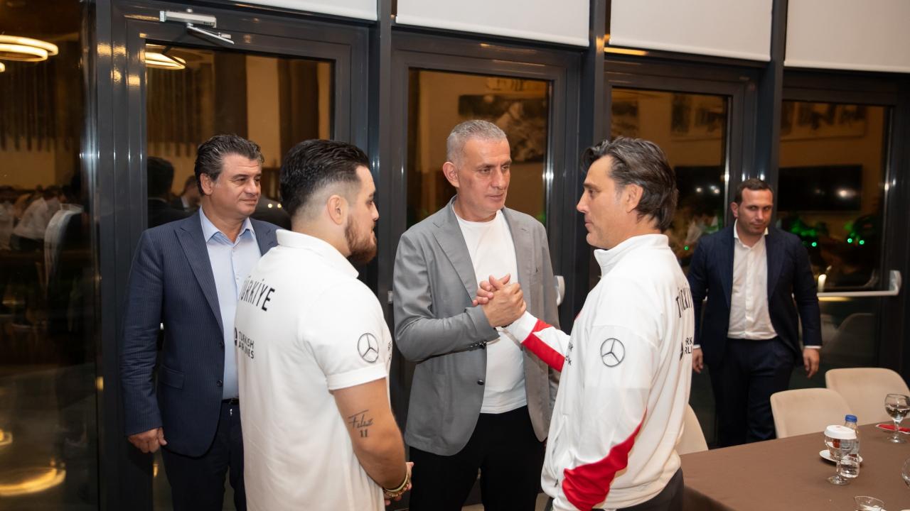 Türkiye Futbol Federasyonu Başkanı İbrahim Hacıosmanoğlu, A Milli Takım teknik