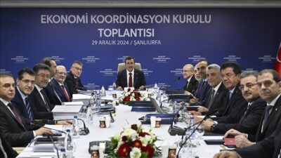 Cumhurbaşkanı Yardımcısı Cevdet Yılmaz başkanlığında Şanlıurfa’da gerçekleştirilen Ekonomi Koordinasyon Kurulu