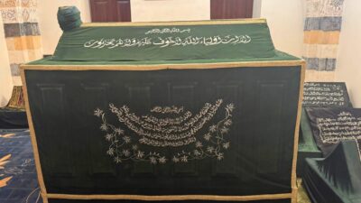 İslam alimi Mevlana Halid-i Bağdadi’nin Suriye’nin başkenti Şam’da bulunan türbesinin