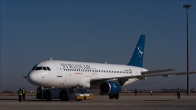 Suriye’de Baas rejiminin devrilmesinin ardından Şam Havalimanı yeniden faaliyete geçerken,