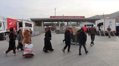 Ticaret Bakanlığı, Suriye vatandaşlarının geri dönüş işlemlerine ilişkin tüm gümrük