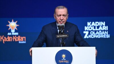 Cumhurbaşkanı Erdoğan, “Kadınları dışlayan hiçbir teşebbüs gibi hiçbir siyasi hareketin