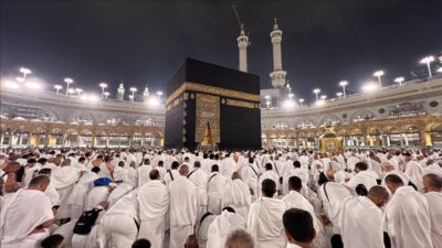 Hac farizasını yerine getirmek için Türkiye’den kutsal topraklara gidecek son