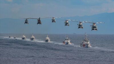 Anadolu Yıldızı 2025 Müşterek Arama Kurtarma Tatbikatı’nın Ege Denizi’nin uluslararası