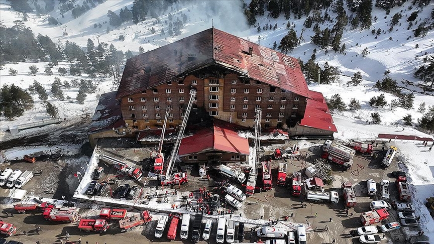 Kültür ve Turizm Bakanlığı, Bolu’daki Grand Kartal Otel’de 78 kişinin