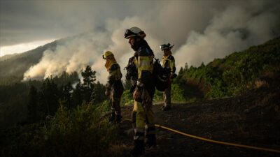 14 Avrupa ülkesinden yaklaşık 650 itfaiyeci Fransa, Yunanistan, Portekiz ve