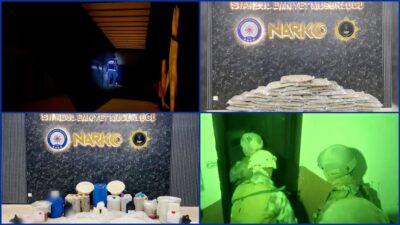 İstanbul’da 417,5 kilogram uyuşturucu madde ele geçirildi İçişleri Bakanı Ali Yerlikaya, İstanbul’un 4 ilçesinde düzenlenen operasyonlarda, 261