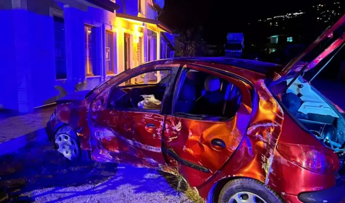 Sakarya’nın Sapanca ilçesinde takla atan otomobilde 4’ü çocuk 9 kişi